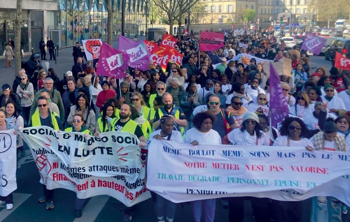 Commob Travail Social, porte-voix des luttes du social